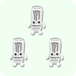 Monster Energy Plush 3PCS
